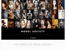 Tablet Screenshot of modelsociety.org